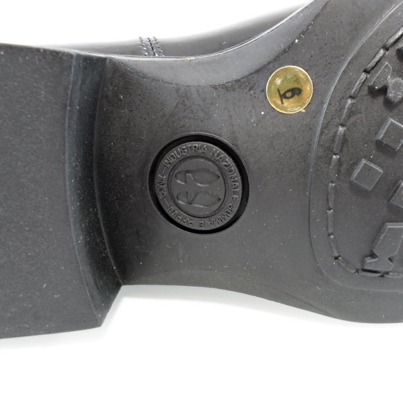 NEW$685 Aquatalia Waterproof Patent Leather Rain Tall Riding Pull-On Boots 6 - Picture 12 of 14